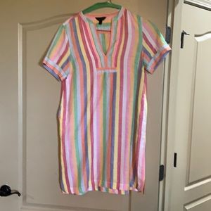Striped J. Crew Dress